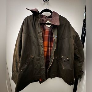 Free People Waxed Cotton Jacket